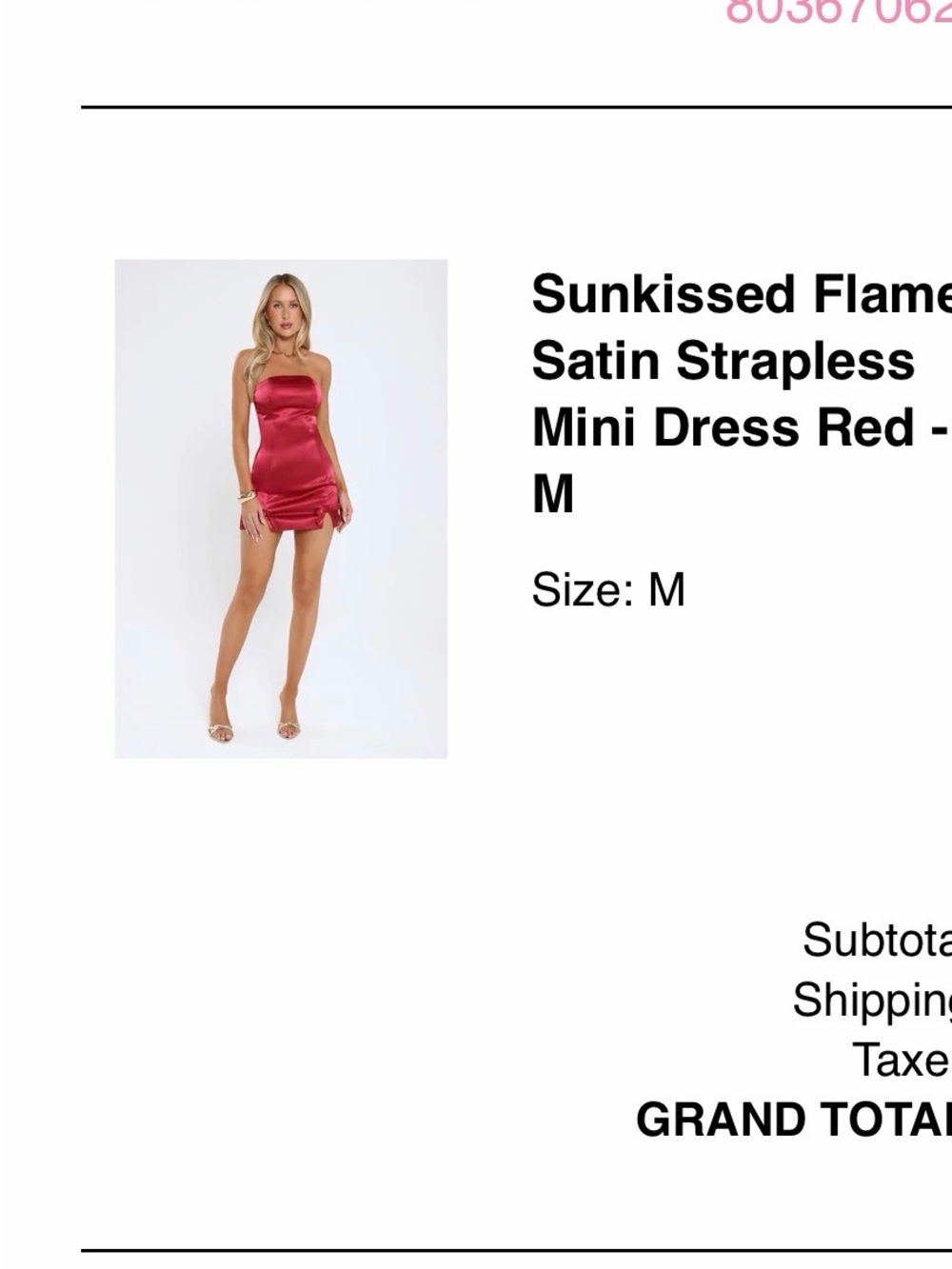 Hello Molly Satin Slip Dress in Deep Raspberry - Picture 5 of 5